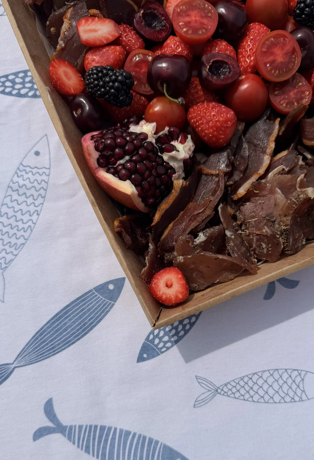 Détail du plateau Full Charcuterie